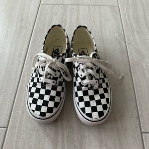 Checkered Vans